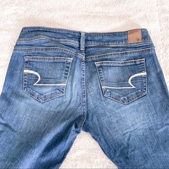American Eagle Slim Boot Stretch Jeans Size 6 - Picture 6 of 6